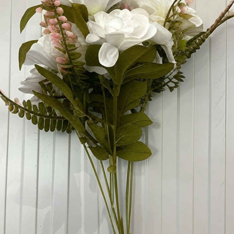 Elegant White Peony Bouquet