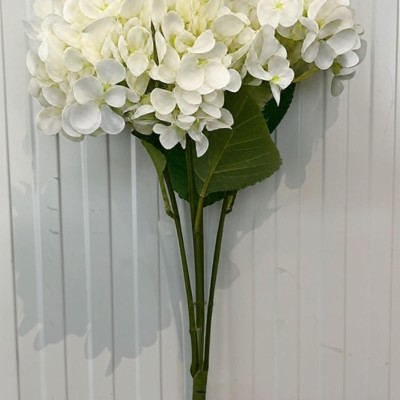 Cream White Hydrangea Bouquet