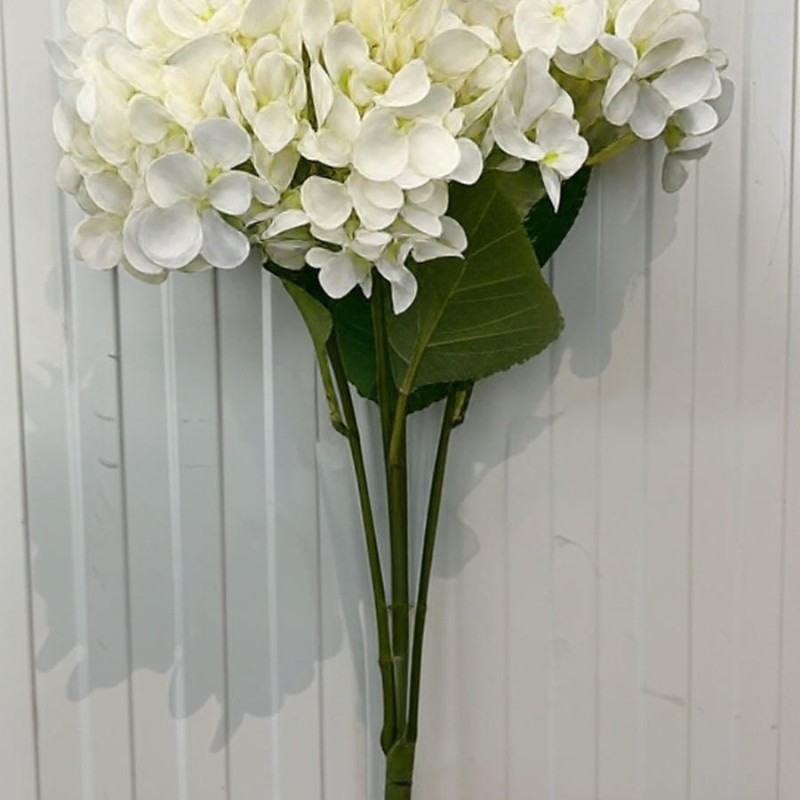 Cream White Hydrangea Bouquet
