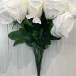 Classic White Rose Bouquet