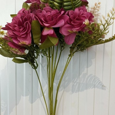 Vibrant Magenta Dahlia Bouquet