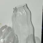 Wavy Organic Glass Vase