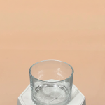 Small Clear Glass Cylinder Vase