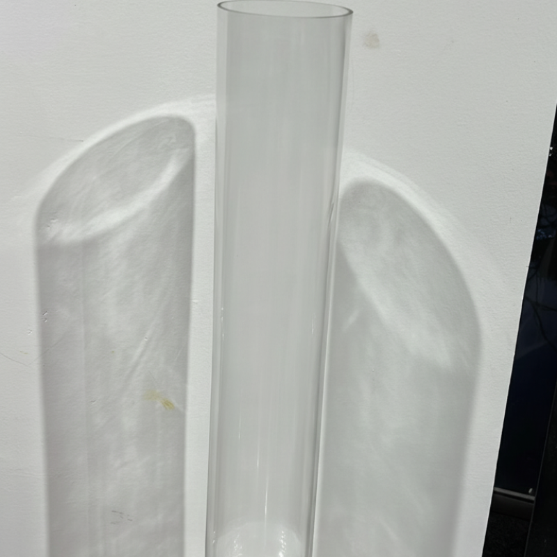 Tall Clear Cylinder Vase