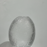 Textured Glass Vase