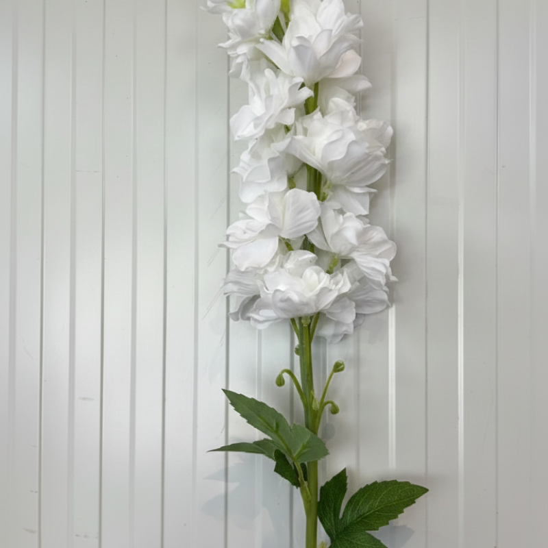 White Delphinium Stem