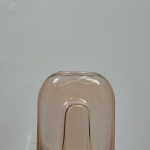 Amber Arch Glass Vase
