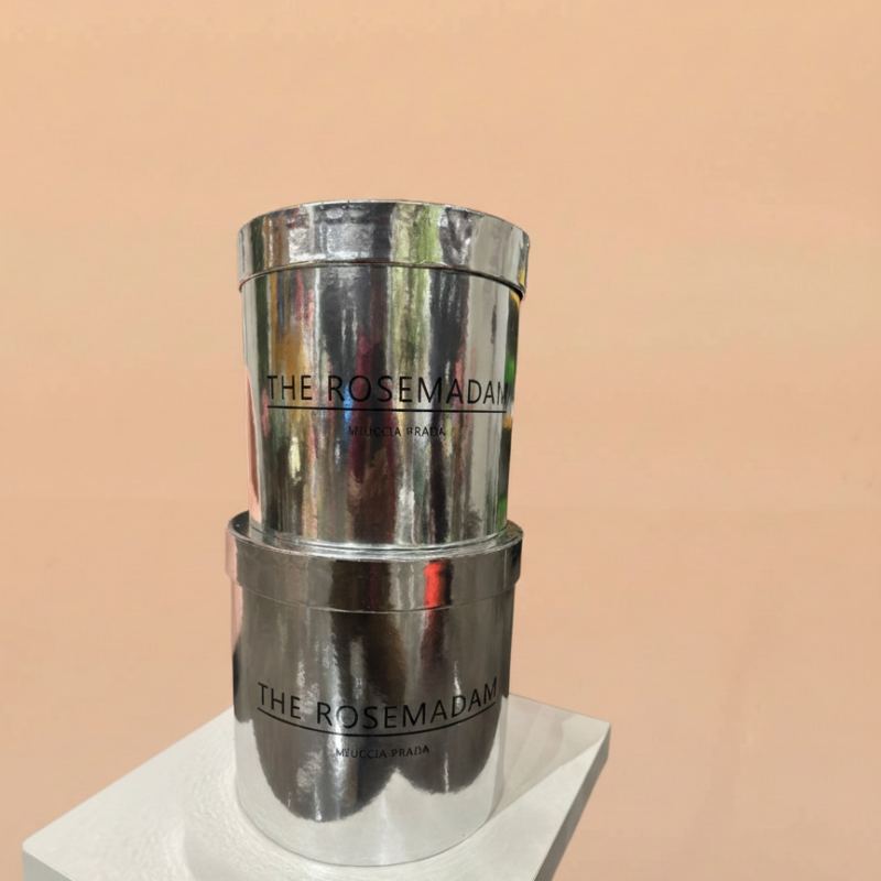 Silver Luxe Flower Box