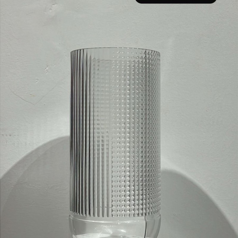 Textured Glass Vase